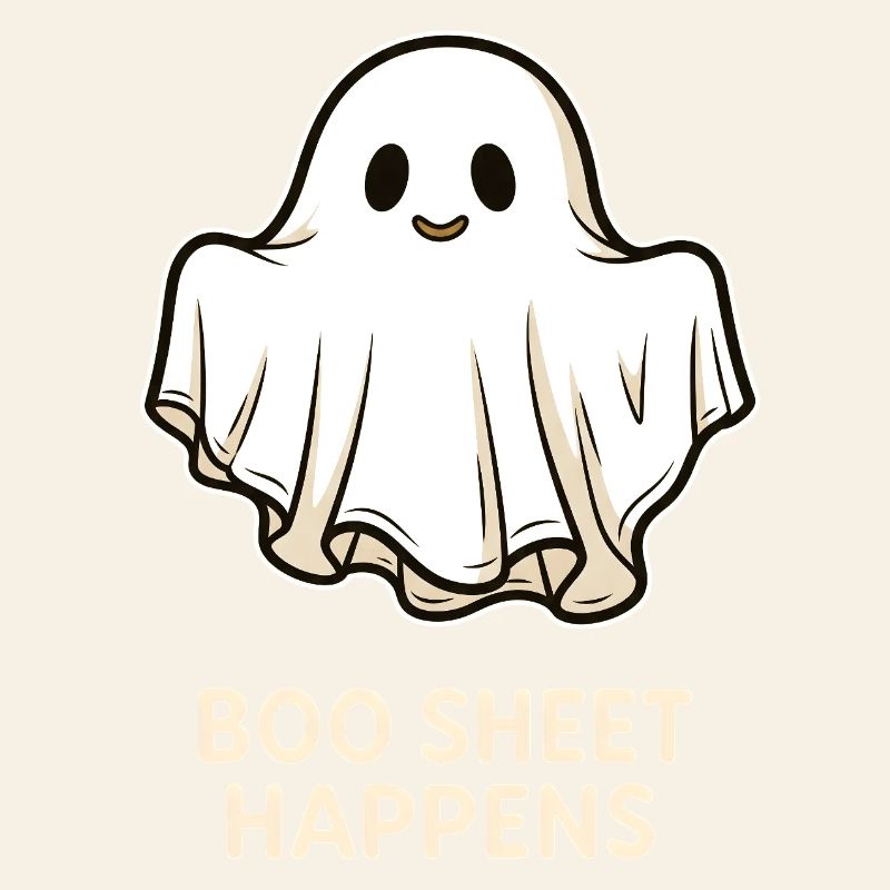 Boo Sheet Happens - Funny Halloween Ghost