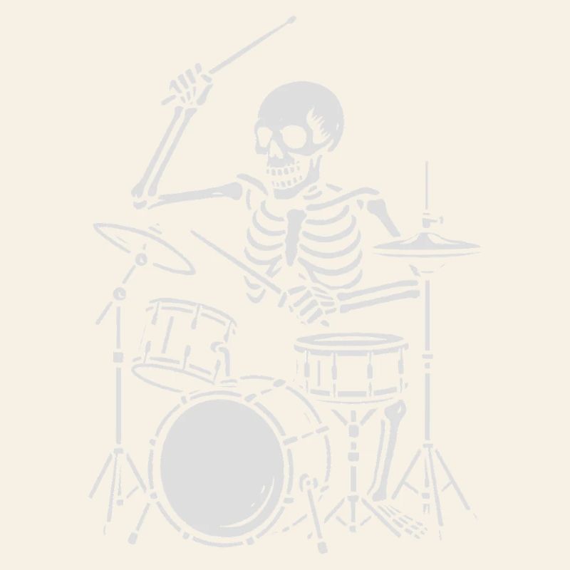 Skeleton Drummer on Stage
