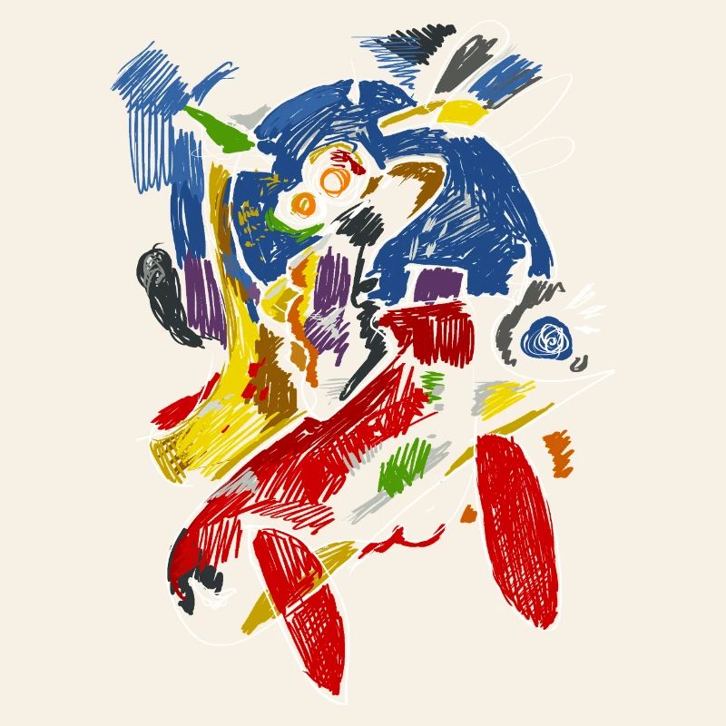 Abstract Pop Art