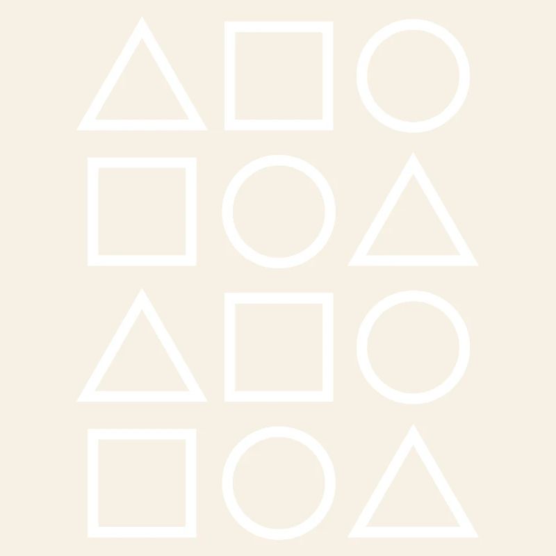 Geometric Glyph Grid