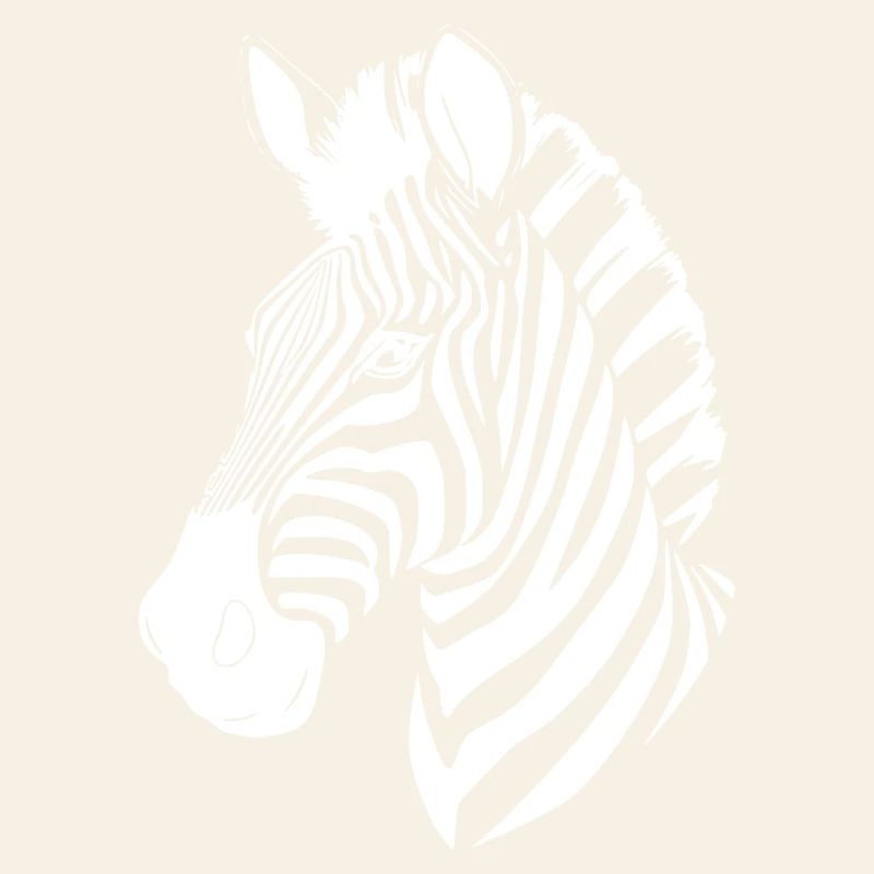 Zebra Zebra Head T-shirt Gift