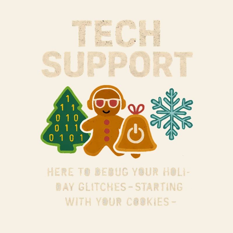 Admin Christmas Gift IT Support Debugging
