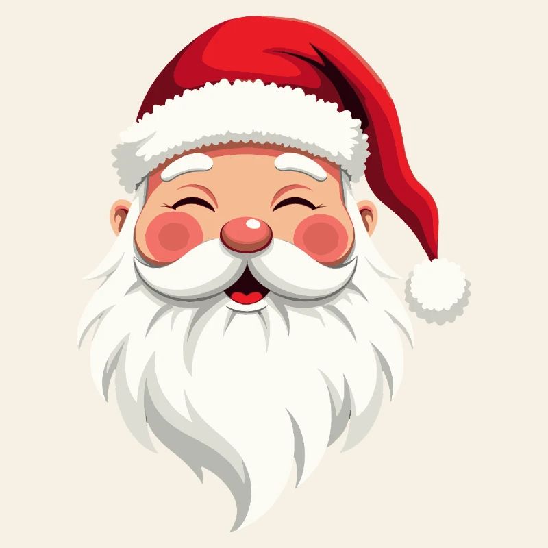 Weihnachtsmann-Cheer-Illustration