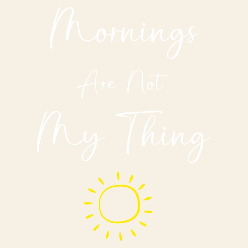 Langschläfer Montag Morgen Morgenmuffel