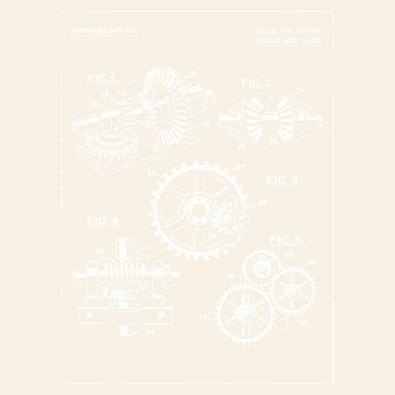 Vintage Gearwork Bauplan