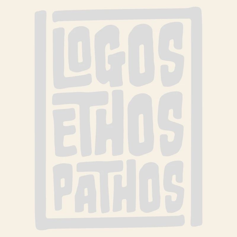 Logos Ethos Pathos Rhetorik Philosophie Student