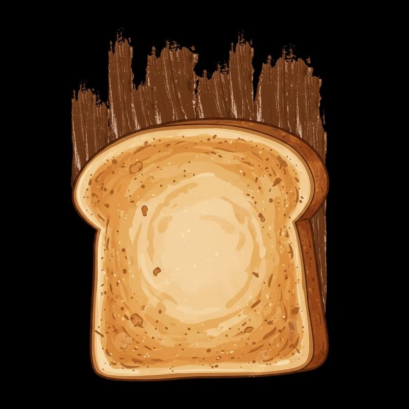 Toast au chocolat à la crème