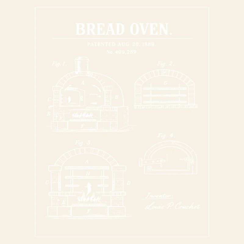 Conception du plan du four à pain