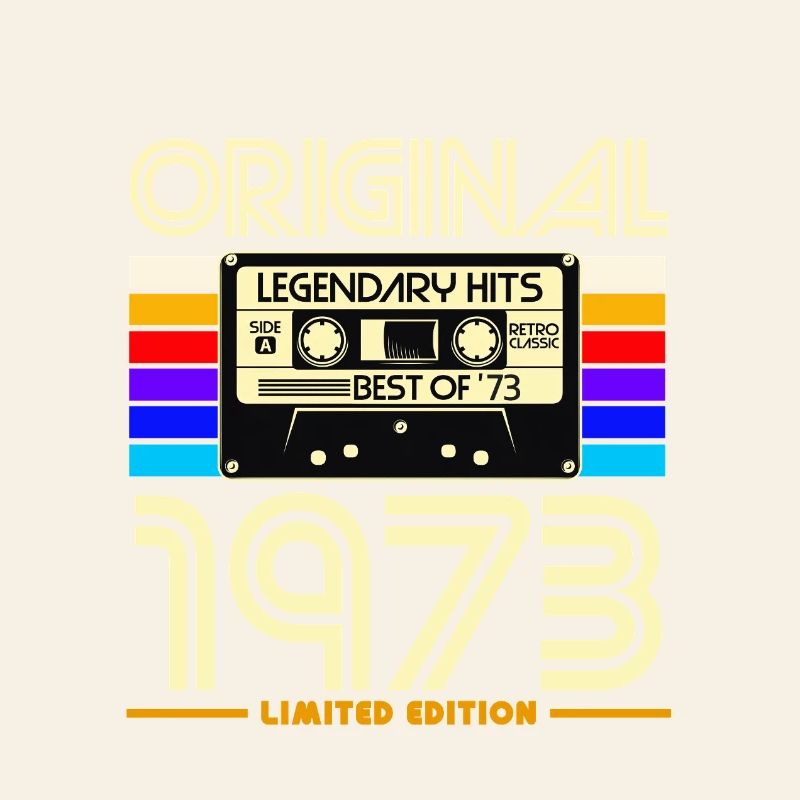 Original 1973 Cassette rétro