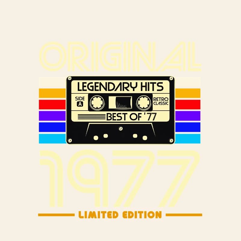 Originale Retro-Kassette von 1977