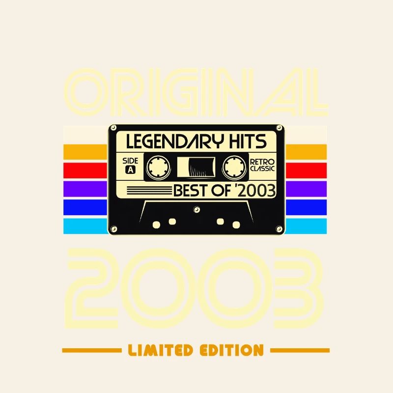 Original 2003 Cassette Édition Limitée