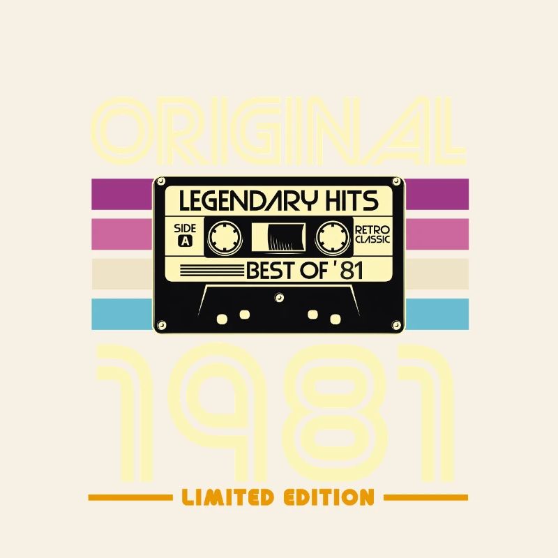 Original 1981 Rétro Édition Limité