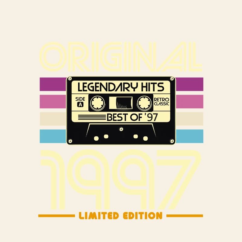 Original 1997 Cassette Rétro