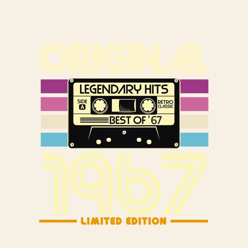 Original 1967 Hits Cassette Retro