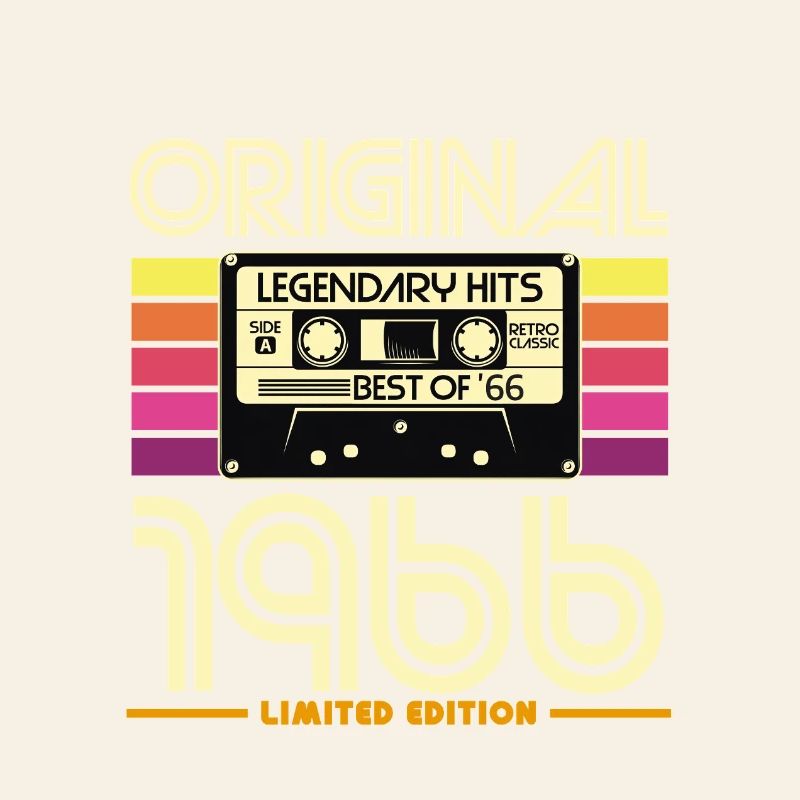 Original 1966 Cassette Retro