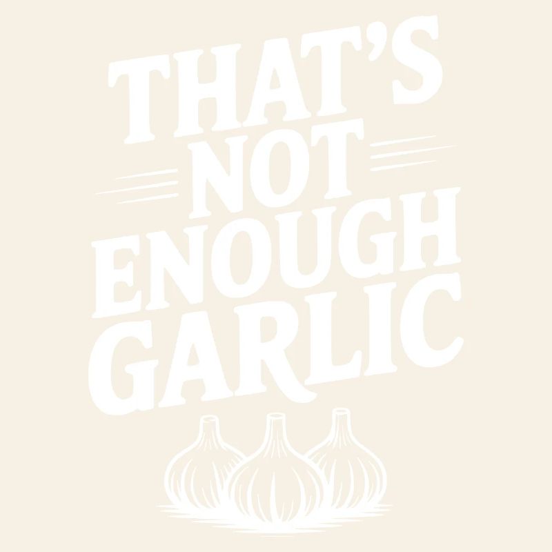 Das ist nicht genug Knoblauch.