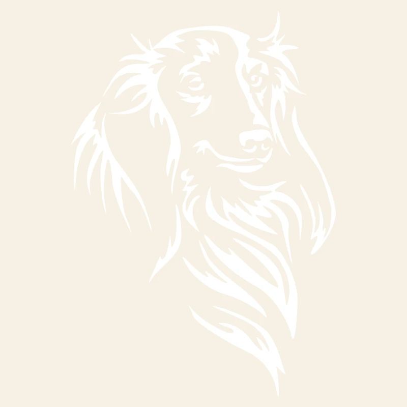 Dachshund Head "Black Edition"