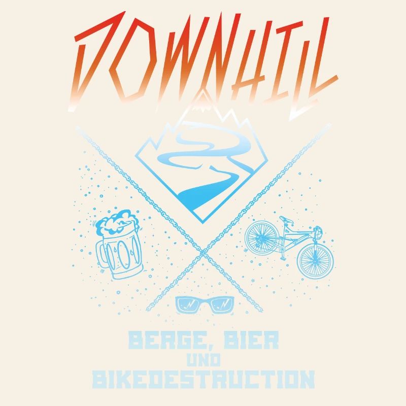 downhill