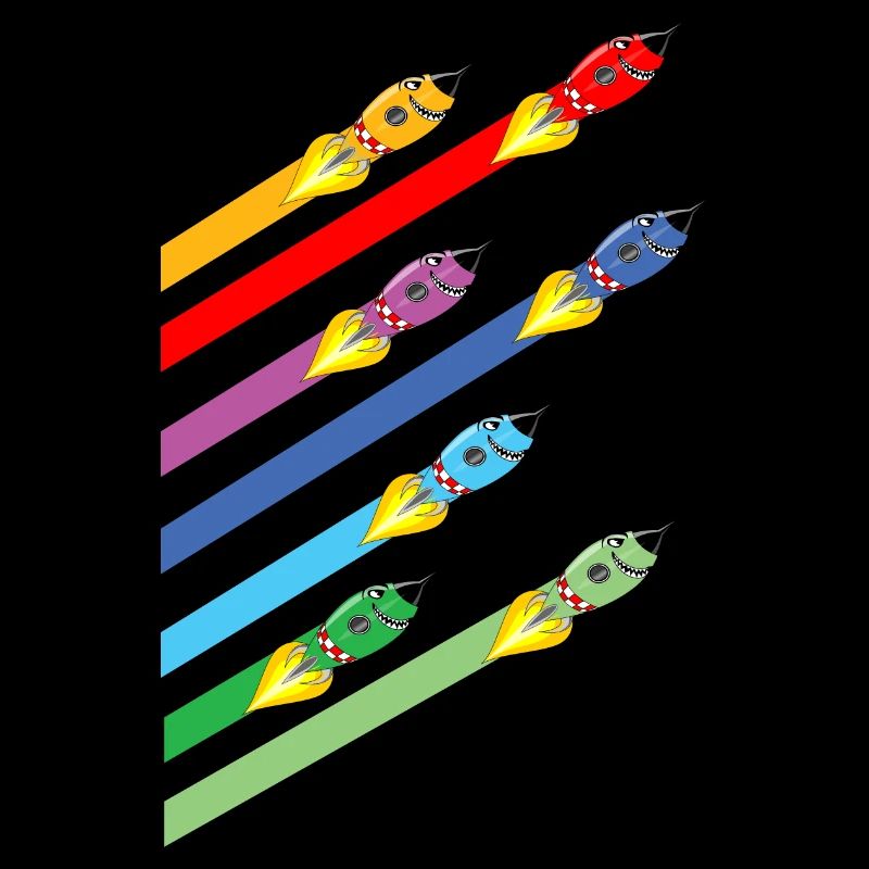 Course aux fusées