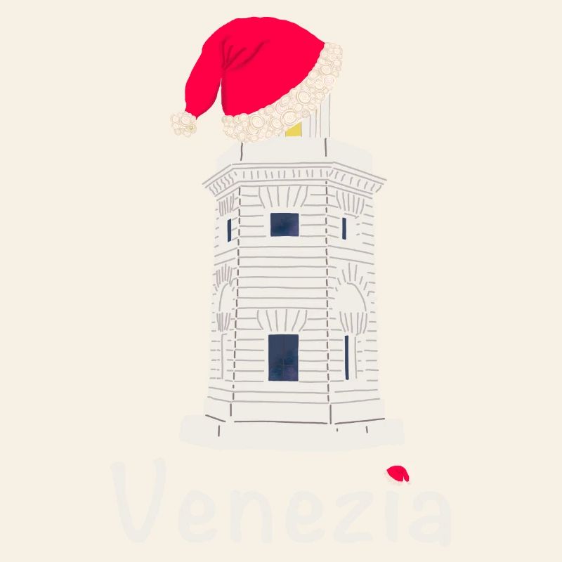Weihnachten Venedig Leuchtturm SanGiorgio Maggiore