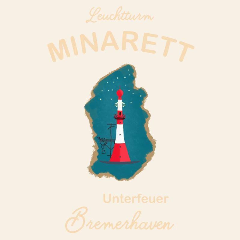 Bremerhaven, lighthouse underfire, minaret,