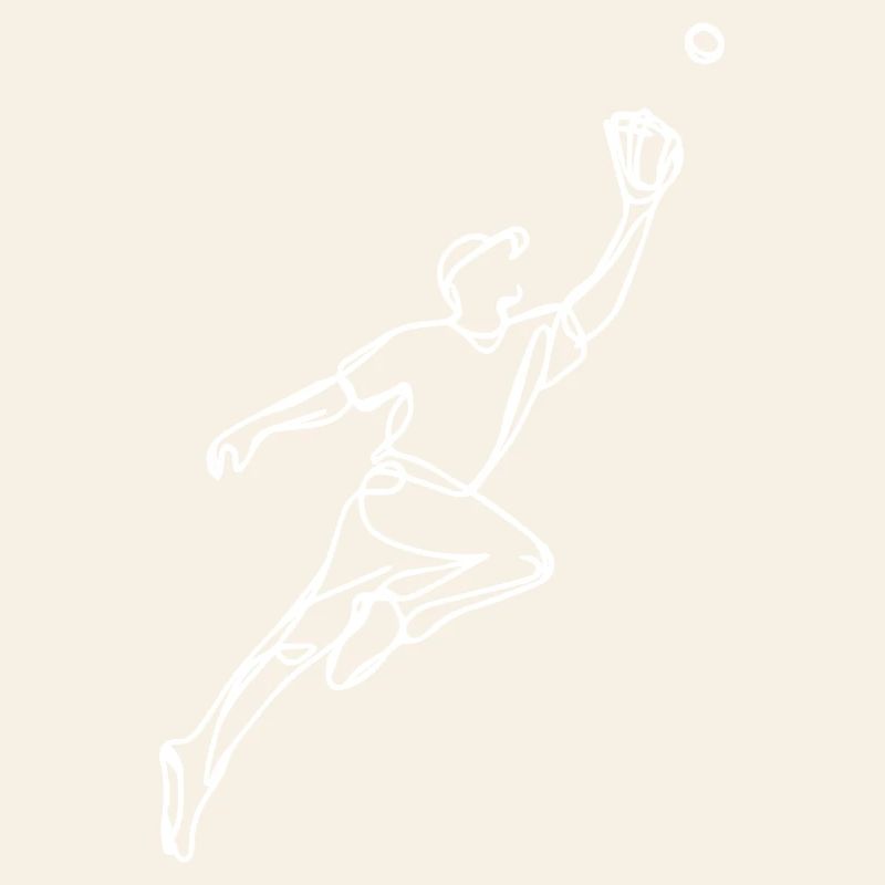 Baseball player drawing