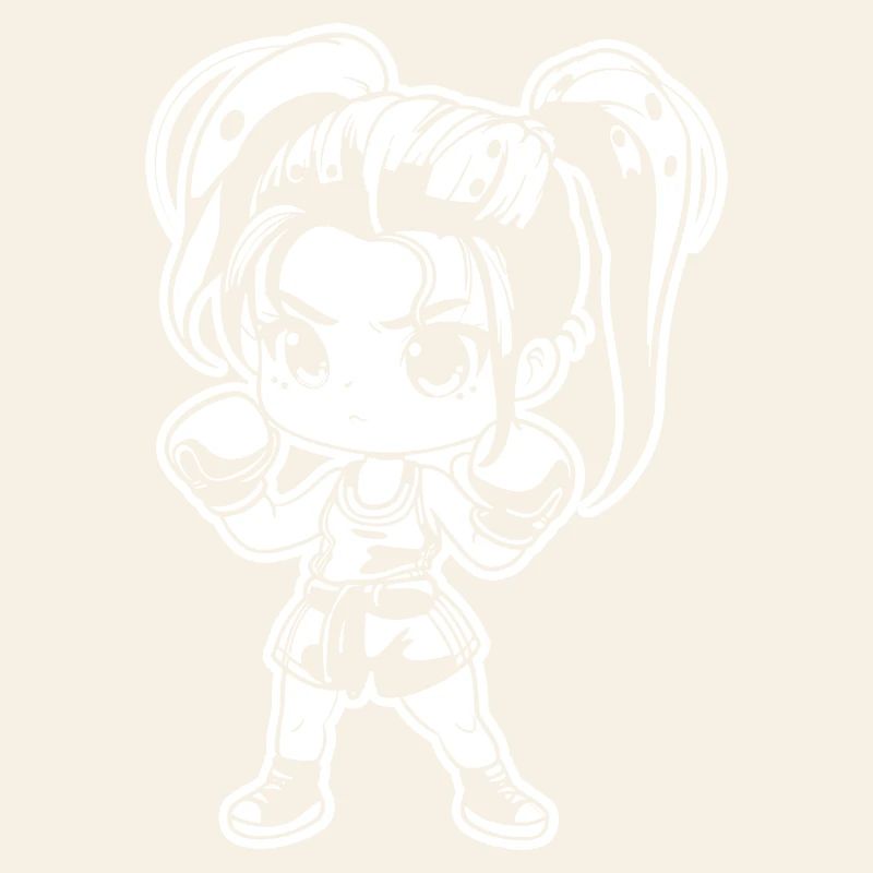 Kickboxer Manga Style