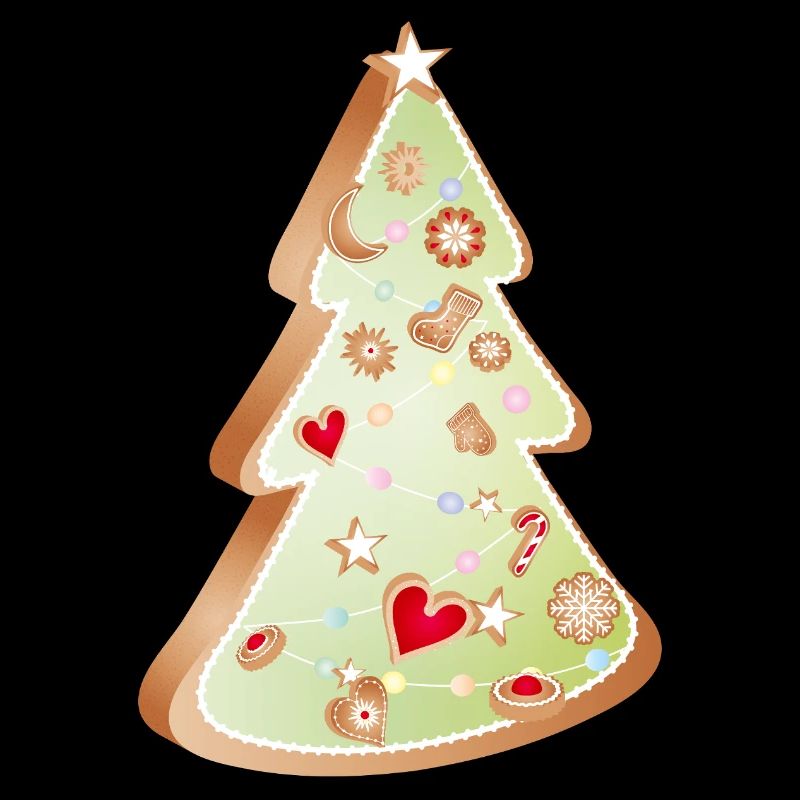Gingerbread Christmas Tree – Lovingly Decorated