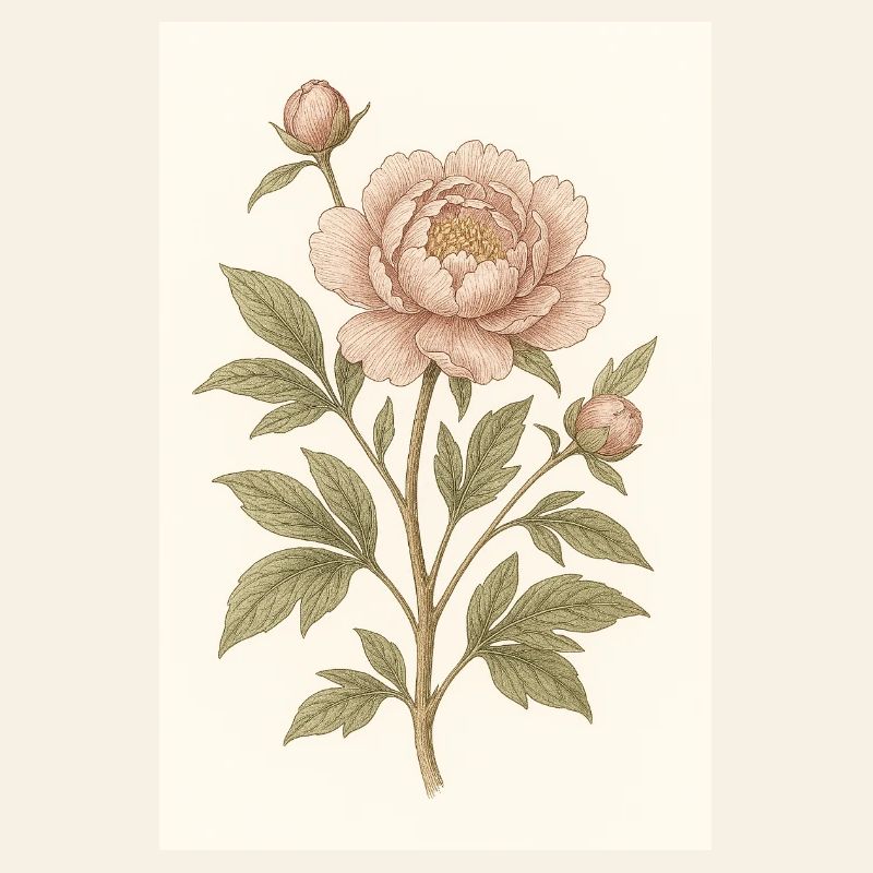 Une fleur classique