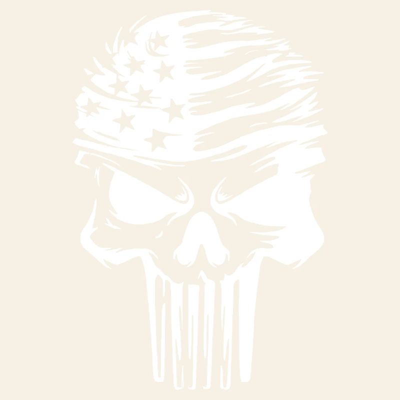 Conception graphique de crâne étoilé