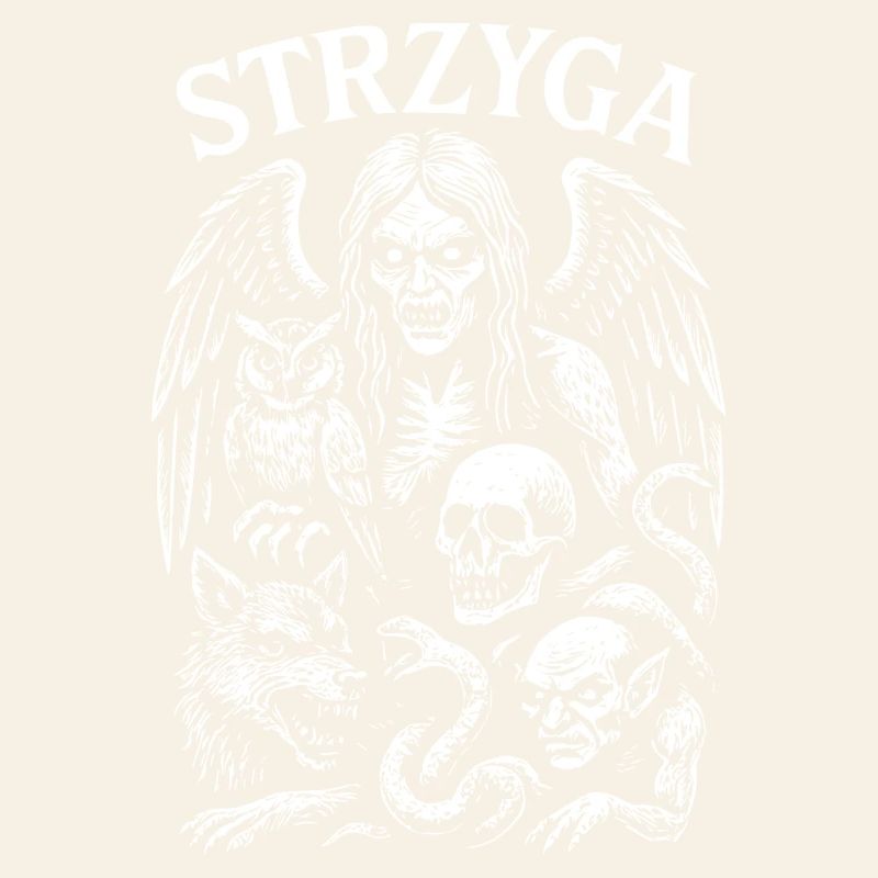 Dark Gothic Mythical Creature Design