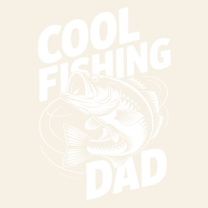 Conception de canne à pêche cool pour papa