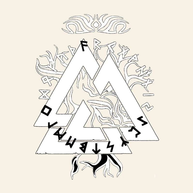 Conception du triangle de la rune magique