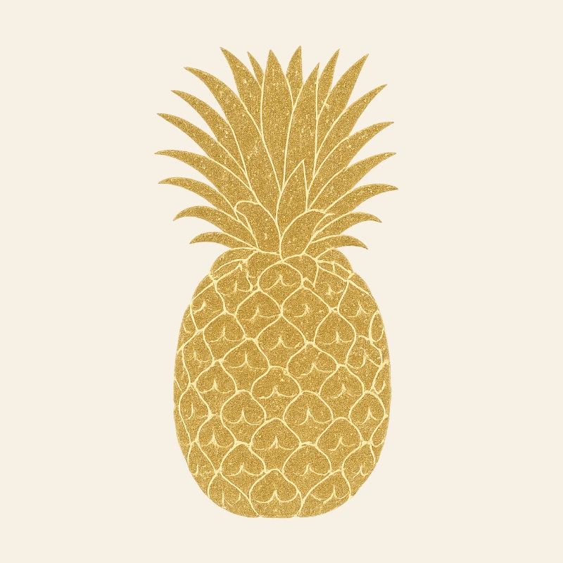 Ananas doré | Ananas doré Elegance