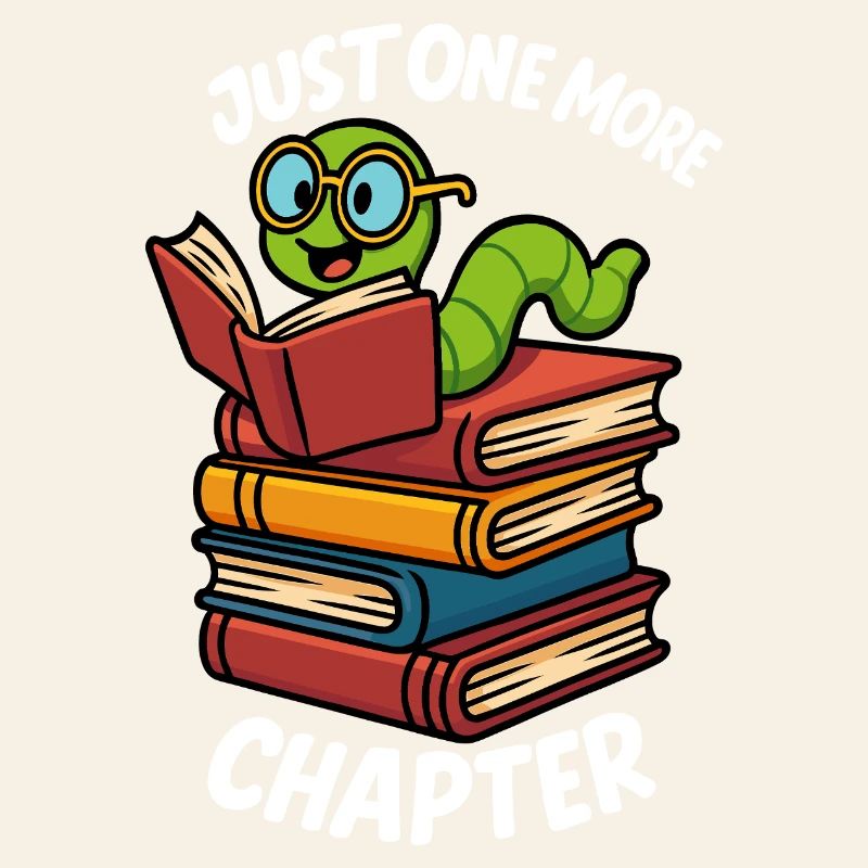 Juste un chapitre de plus, conception de rat de bibliothèque