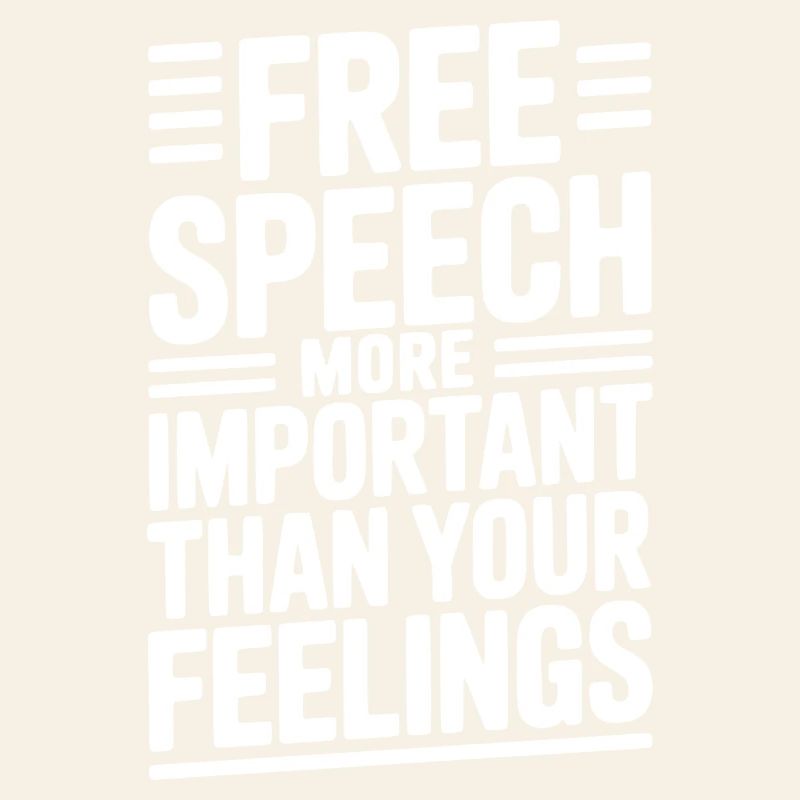 La liberté d’expression est plus importante que les sentiments