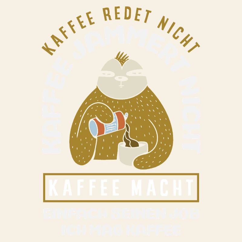 Le café ne parle pas, j’aime le café