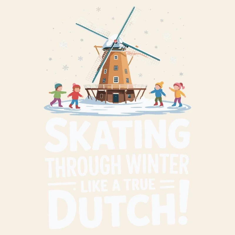 Skating Through Winter Like a True Dutch