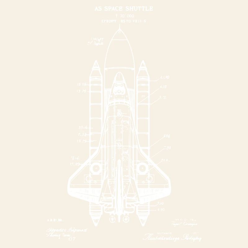 Space Shuttle Blueprint