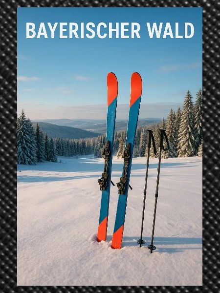 Bavarian Forest Skiing Experience