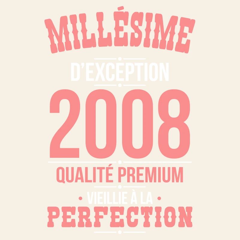 2008 – Millésime d’exception – Qualité premium