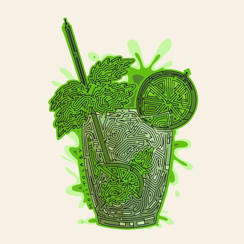 Labyrinthartiger Mojito