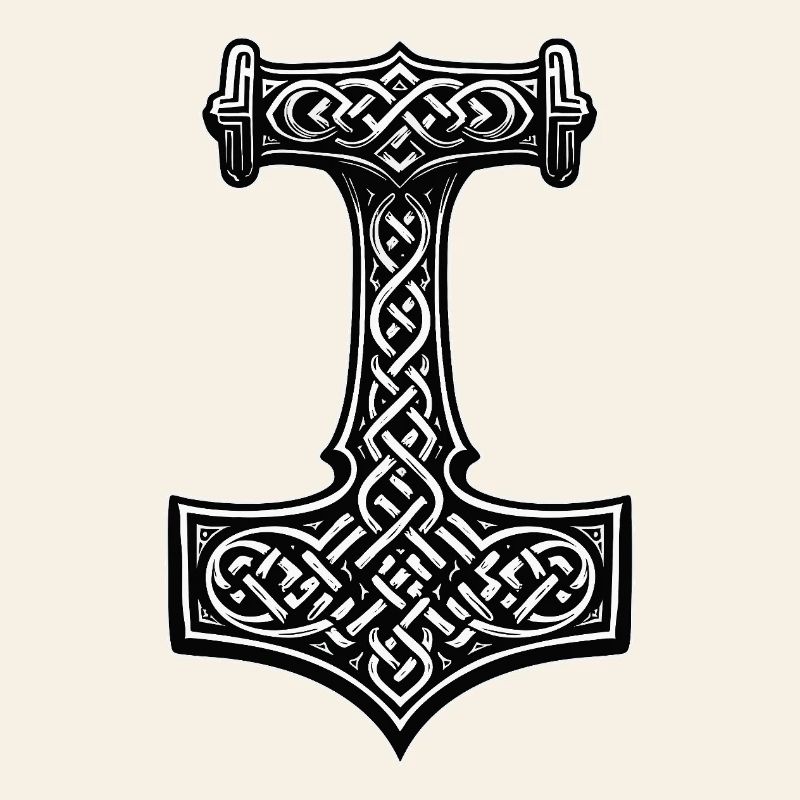 Mjölnir Wikinger Knotensymbol