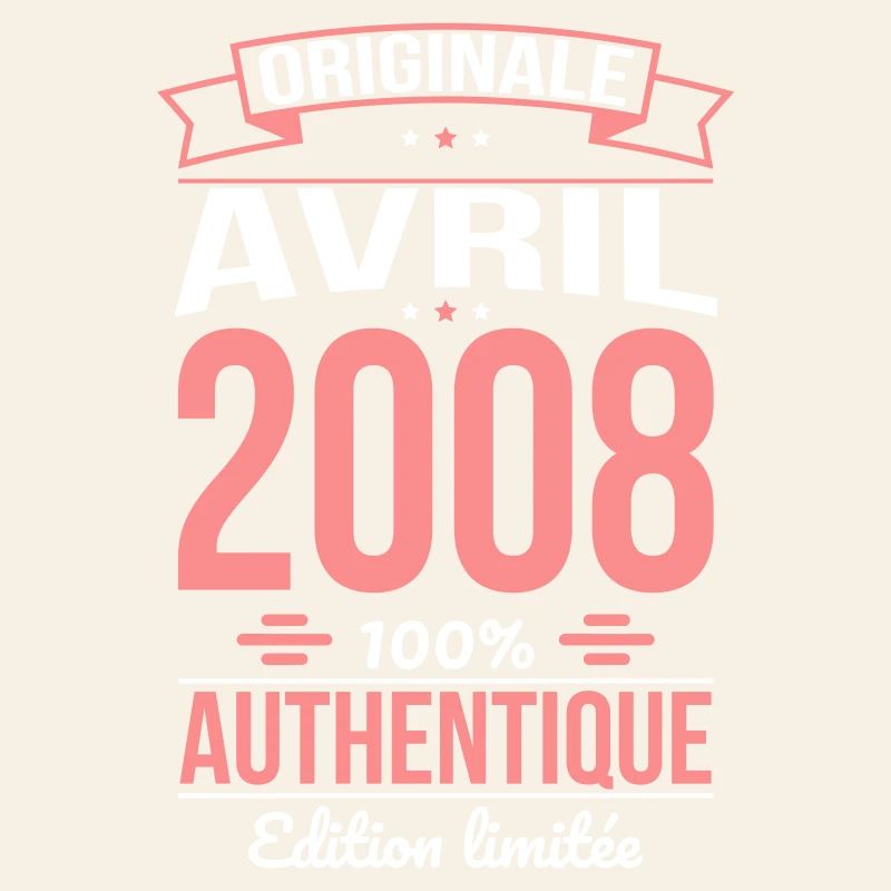 Anniversaire 18 ans - Originale - Avril 2008