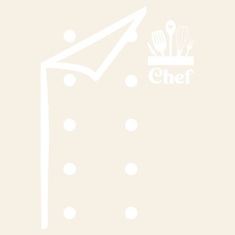 Chef chef drôle Chef Boulanger Chef Uniforme avec outils