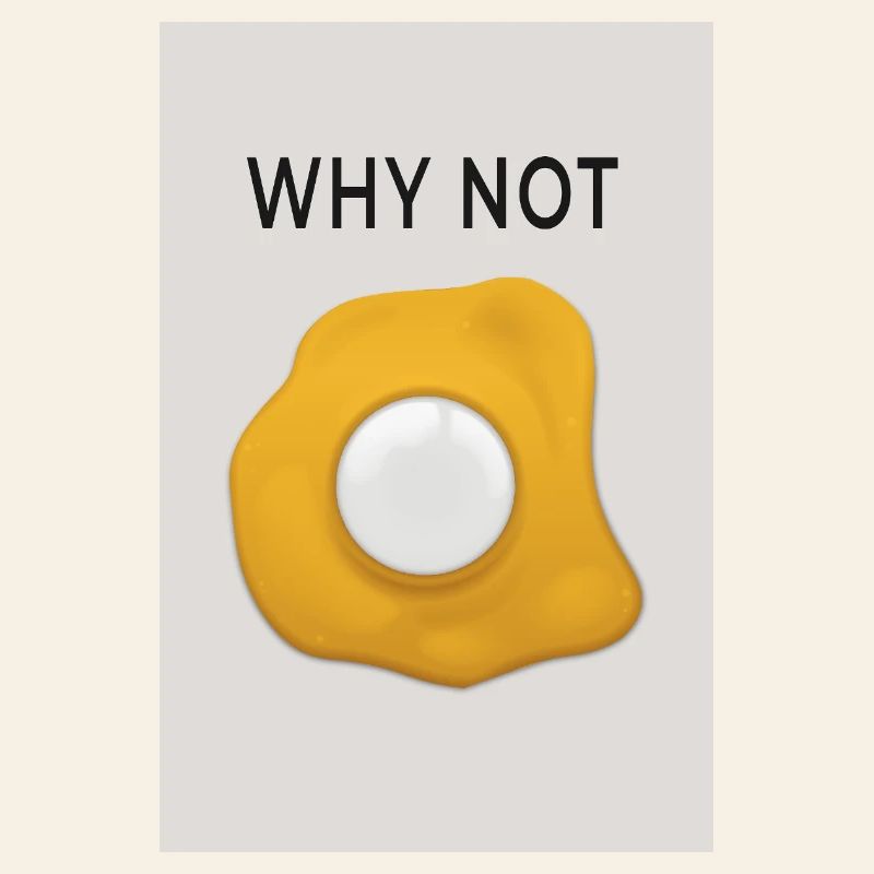 Why Not Minimal Poster Design