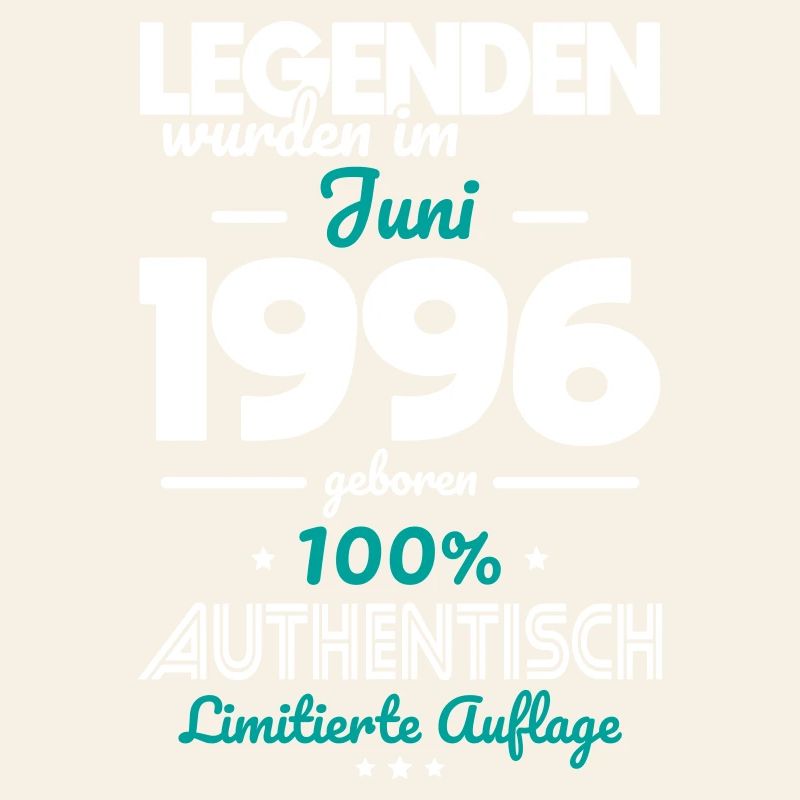 30. Geburtstag - Legenden wurden im Juni 1996