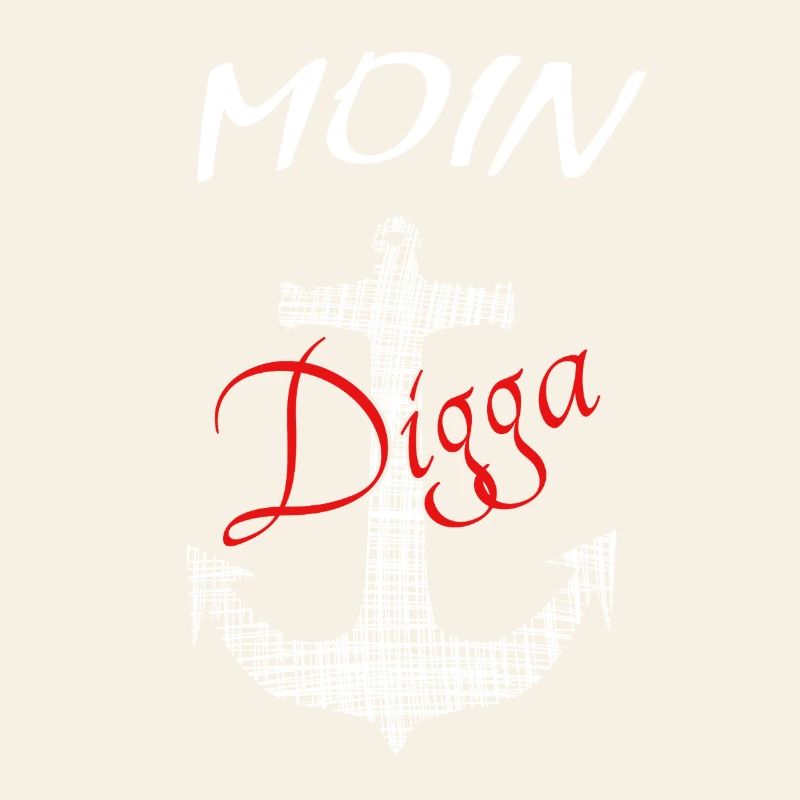 Moin Digga Ankerdesign
