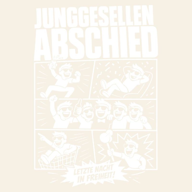 Junggesellen Abschied Party Comic