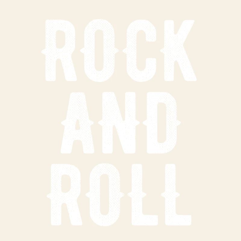 Rock'n'Roll Bold Typografie